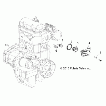 ENGINE, THERMOSTAT - R12VE76AB/AD/AE/AJ/AO (49RGRTHERMO118004X4)