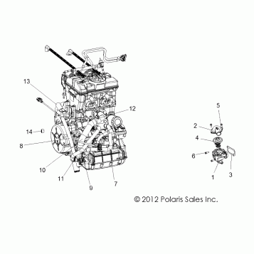 ENGINE, COOLING, THERMOSTAT and BYPASS - Z14JT87AD/9EAO/9EAOL/9EAL (49RGRTHERMO13RZRXP4I)