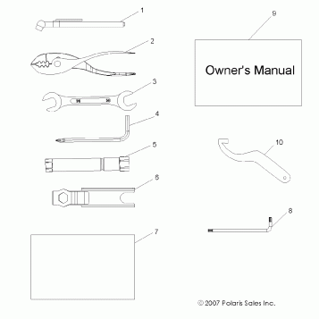TOOL KIT - R08VH76AD/AG (49RGRTOOL08VISTA)