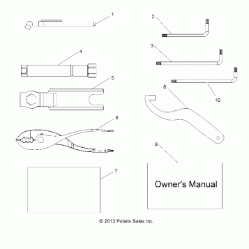 REFERENCE, OWNERS MANUAL AND TOOL KIT - Z20N4E99AC/AL/AN/BC/BL/BN/M99AL/K99AF/AK/BF/BK (49RGRTOOL14RZR1000)