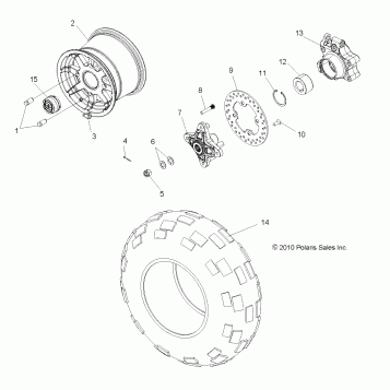 WHEELS, REAR - R12JT87AB/AD/AS/AW/9EAW (49RGRWHEELRR11RZR875)
