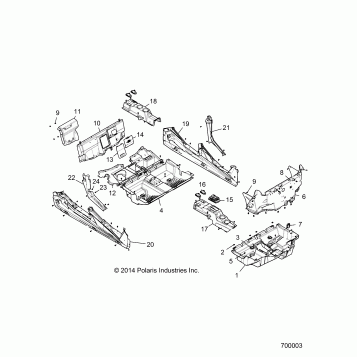 BODY, FLOOR and ROCKER PANELS - Z16VCE87AB/AR/AE/AS (700003)