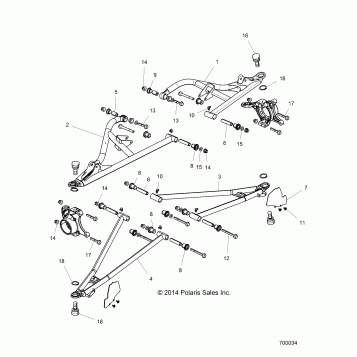 SUSPENSION, FRONT CONTROL ARMS - Z16VDE92AE/AH/AV/AS/AW/N8 (700034)