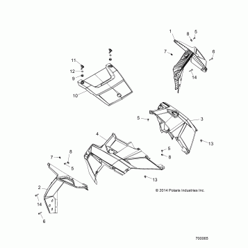 BODY, HOOD AND FRONT BODY WORK - Z19VBE99AM/BM/LM (700065)