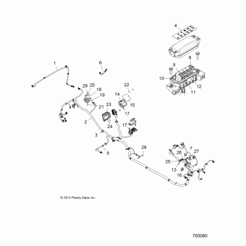 ELECTRICAL, WIRE HARNESS - Z15VFE99AT/AV/AP (700080)