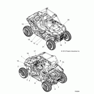 BODY, DECALS - Z16VBA87A2/AB/L2/E87AB/AR/LB/AE/AS (700264)