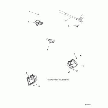 ELECTRICAL, SENSORS, ECU and CONTROL MODULES - Z16VBE99AK/AW/AB (700269)