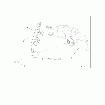 ACCESSORY, MIRROR, REAR - Z16VDM99AM (700279)