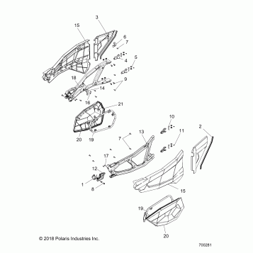 BODY, DOORS - Z20NAE99AL/BL/LL/M99AL/R99AZ/BZ (700281)