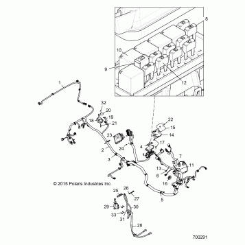 ELECTRICAL, WIRE HARNESS - Z16VDM99AM (700291)