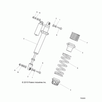 SUSPENSION, FRONT SHOCK MOUNTING - Z17VFE99AM/AW/LW/AP/M99AB (700293)