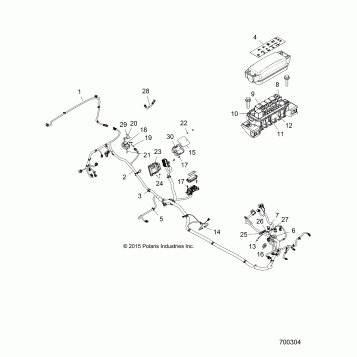 ELECTRICAL, WIRE HARNESS - Z16VFE99AF/AS/AM (700304)