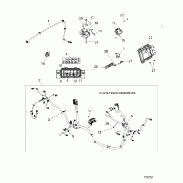 ELECTRICAL, WIRE HARNESS - Z16VCE87AB/AR/AE/AS (700336)