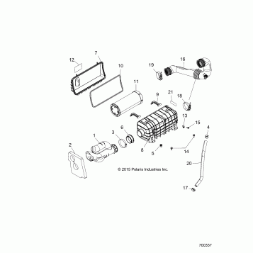 ENGINE, AIR INTAKE SYSTEM - Z16VCE87AB/AR/AE/AS (700337)