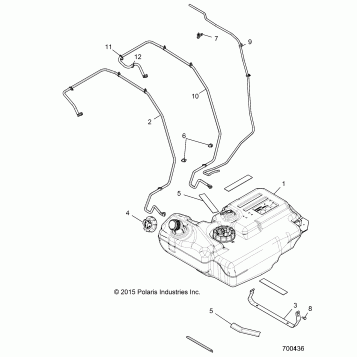 BODY, FUEL TANK - Z16VDE92AE/AH/AV/AS/AW/N8 (700436)