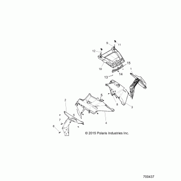 BODY, HOOD AND FRONT BODY WORK - Z17VFE92AK/AM/AB (700437)