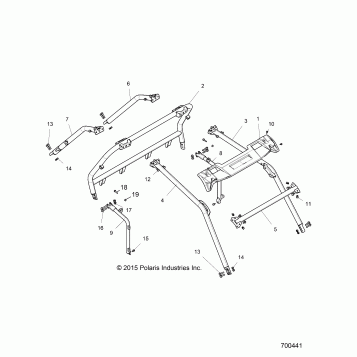 CHASSIS, CAB FRAME - Z16VDE92AE/AH/AV/AS/AW/N8 (700441)
