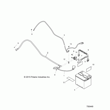 ELECTRICAL, BATTERY - Z17VFE92AK/AM/AB (700449)