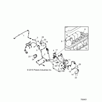 ELECTRICAL, WIRE HARNESS - Z16VDE92AE/AH/AV/AS/AW/N8 (700451)