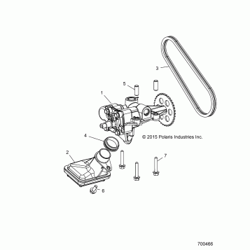 ENGINE, OIL PUMP - Z17VFE92AK/AM/AB (700466)
