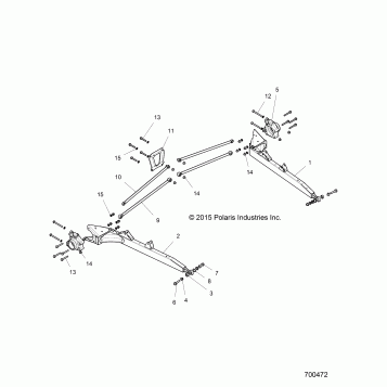SUSPENSION, REAR CONTROL ARMS - Z16VFE92AE/AH/AS/AW (49RGRSUSPRR151000)