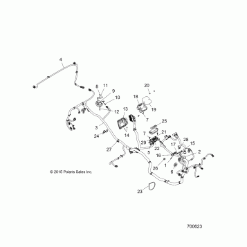 ELECTRICAL, WIRE HARNESS - Z16VDE99AF/AM/LM/AS (700623)
