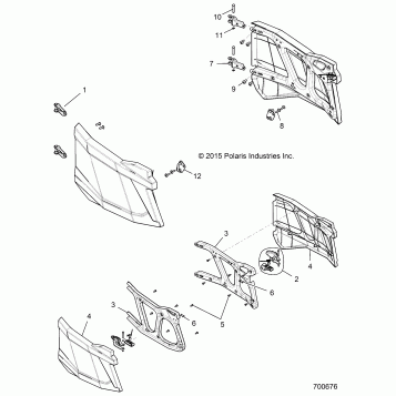 BODY, DOORS, REAR - Z17VFE92AK/AM/AB (700676)