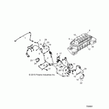 ELECTRICAL, WIRE HARNESS - Z16VFE92AE/AH/AS/AW (700681)