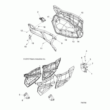 BODY, DOORS, FRONT - Z17VFM99AB (700786)