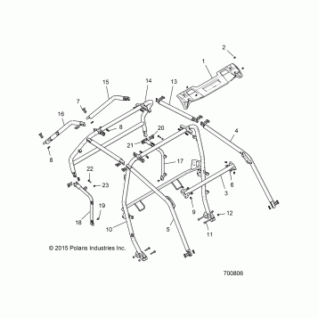 CHASSIS, CAB FRAME - Z20N4E99AC/AL/AN/BC/BL/BN/M99AL/K99AF/AK/BF/BK (700806)
