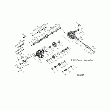DRIVE TRAIN, MAIN GEARCASE - Z16VHA57A2 (700855)