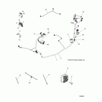 ELECTRICAL, WIRE HARNESS - Z16VHA57A2 (700857)