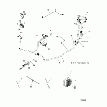 ELECTRICAL, WIRE HARNESS - Z16VHE57AK/AS (700858)