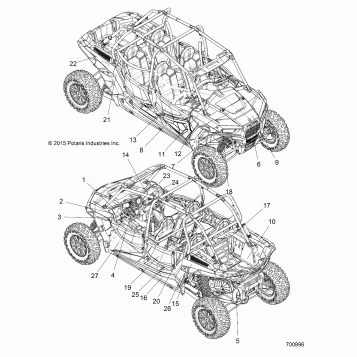 BODY, DECALS - Z16VFE99AF/AS/AM/M99AM (700896)