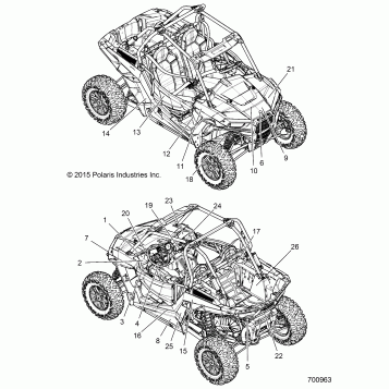 BODY, DECALS - Z15VDE99AT/AL/AW/LP/EW/AO/AP/AZ/NV/NW/K99AA/AU (700963)