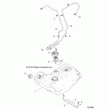 BODY, FUEL TANK - Z17VA/E/X87 ALL OPTIONS (701065)