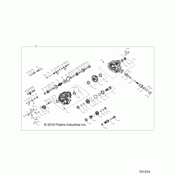 DRIVE TRAIN, MAIN GEARCASE INTERNALS - Z19VBA87A2/E87AG/AK/LG (701074)