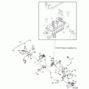ELECTRICAL, WIRE HARNESS GPS - Z17VAX87AK (701085)