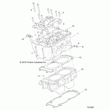 ENGINE, CYLINDER and HEAD - Z19VBA87A2/E87AG/AK/LG (701093)