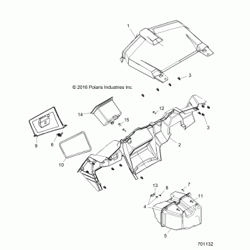 BODY, DASH AND GLOVEBOX - Z19VBA87A2/E87AG/AK/LG (701132)