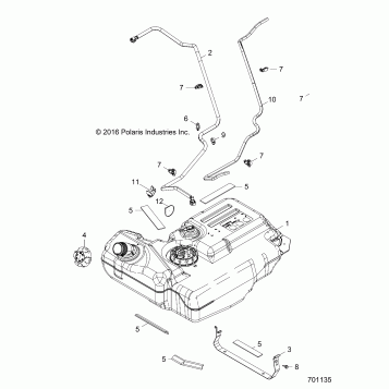 BODY, FUEL TANK - Z17VBA87A2/E87AB/AK/AM/LK (701135)