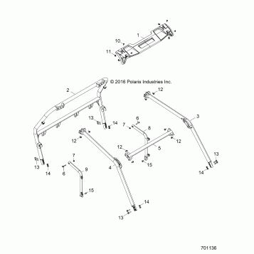CHASSIS, CAB FRAME - Z19VBA87A2/E87AG/AK/LG (701136)