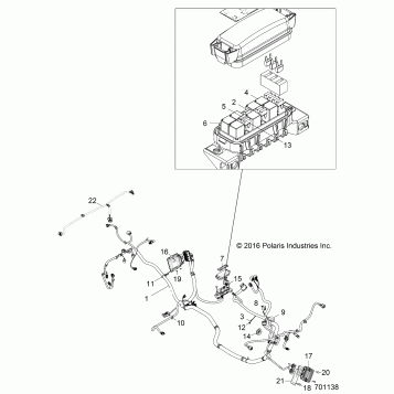 ELECTRICAL, WIRE HARNESS - Z17VBE87AB/AK/AM/LK (701138)