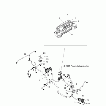 ELECTRICAL, WIRE HARNESS - Z17VBE99AR/AL/AE (701145)