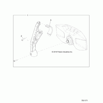 ACCESSORY, MIRROR, REAR H.LIFT - Z20NAM99AL/R99AZ/BZ (701171)