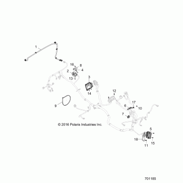 ELECTRICAL, WIRE HARNESS COMPONENTS - Z17VFE99AM/AW/LW/AP/M99AB (701185)