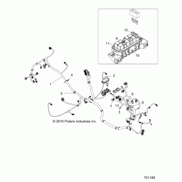 ELECTRICAL, WIRE HARNESS - Z17VDK99AK (701188)
