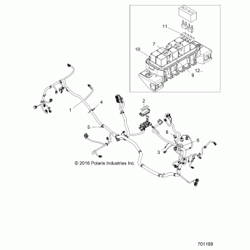 ELECTRICAL, WIRE HARNESS - Z17VDR99AZ (701189)