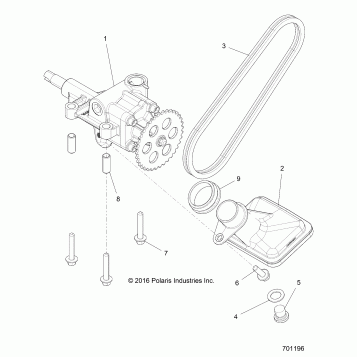 ENGINE, OIL PUMP - Z20NAE99AC/AL/AN/BC/BL/BN/LL/K99AF/AK/BF/BK/M99AL/R99AZ/BZ (701196)