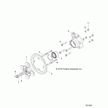 SUSPENSION, REAR CARRIER - Z17VFE99AM/AW/LW/AP/M99AB (701204)